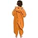 Silver Lilly Kids Kangaroo Animal Costume - Children Plush One Piece Pajamas (T)