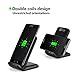 Fast Wireless Charger,Itian Multi-coil Quick Wireless Charging Stand for iPhone 8 iPhone 8 Plus iPhone X Samsung Note8 S8 S8+S7 S7 Edge S6 Edge Plus Note5,Normal for Other Wireless Charging Phones( NO AC Adapter)
