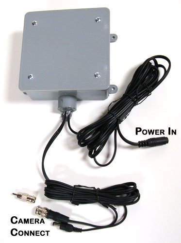 Outdoor Video Transmitter and Receiver High Power Works With Any Analog Camera
