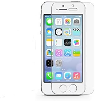 iPhone SE Tempered Glass Screen Protector - iPhone SE 5S 5 5C Glass Screen Protector [Tempered Glass] 0.3mm Ballistics Glass and work with Most Protective Case - Clear 1 Pack