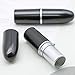 JETEHO 10Pcs Black Bullet Empty Lip Balm Lipstick Tubes Container