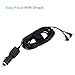 NAVISKAUTO 11 Ft Car Cigarette Charger for NAVISKAUTO Dual Screen Portable DVD Player Auto Adapter Power Supply