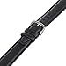 Hadley-Roma Men's 20mm Watch Strap, Color:Black (Model: MSM881LA-200)