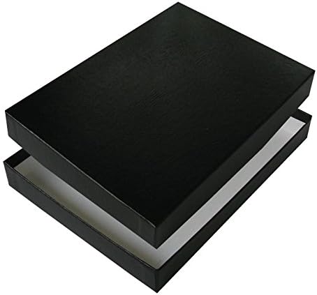5-1/2 x 7-1/2 x 1 Photo Print Boxes (25/pkg) (Black Leather)
