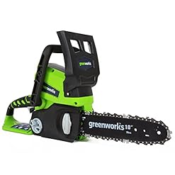 Alternative view of Greenworks G-24 Li-Ion Cordless Chainsaw