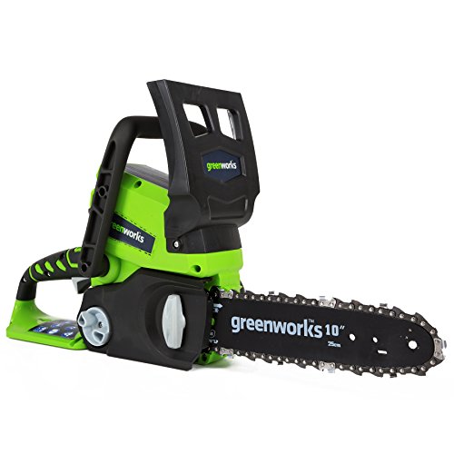 Greenworks G-24 Li-Ion Cordless Chainsaw - Image 3