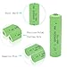 GEILIENERGY Ni-MH AA 600mAh 1.2V Rechargeable Batteries for Solar Lights, Garden Lights, Remotes, Mice(Pack of 4)