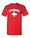 Lifeguard T-shirt White Or Red Tee YMCA Pool Staff Tshirt