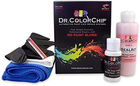 Dr Colorchip Drcolourchip Touch Up Scratch Repair Paint Compatible With BMW 5 Series Repair Kit (2013-2017) - Mediterranean Blue Metallic