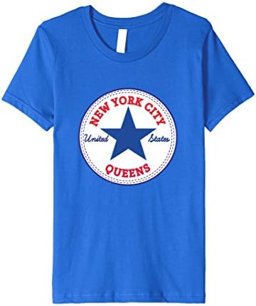 Kids New York City - Queens - NYC United States T-Shirt Slim Fit 10 Royal Blue