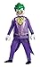 Disguise Joker Deluxe Child Costume, Purple, Size/(4-6)