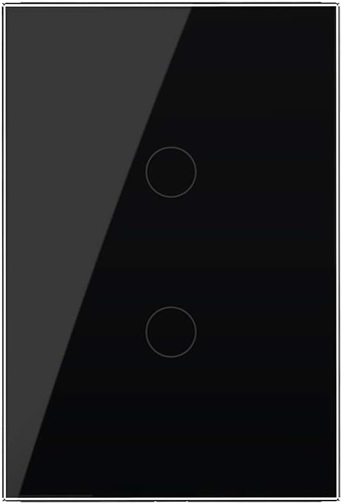 Livolo Light Switch Suitable For 1 Gang Wall Box Tempered Glass Panel Touch Light Switch 2 Gang 1 Way With Indicator Light Us Standard Modern Wall Touch Switch C502 12 Single Pole Switches Amazon Com