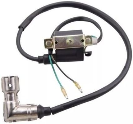 GOShopMode 2 wire pin Black ignition coil Spark plug parts for Coolster 110CC 110 cc Kids 4 Quad Honda Z50 C70 CT90 50cc 90cc 125cc