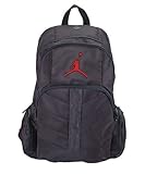 Jordan Boys Black/Red Mesh Overlay Backpack