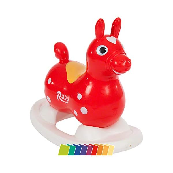 Rock'n Rody Schaukelpferd, Hüpftier, Sprungtier, Schaukeltier in Schaukelwanne
