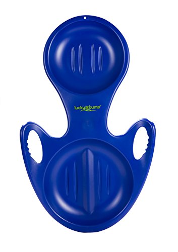 Lucky Bums Plastic Torpedo Sled, 34-Inch, Blue