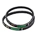 Go Kart Drive Belt 2 x Drive Belt Clutch Belt Replaces for Hammerhead 80T and TrailMaster Mid XRX Go-Karts 9.100.018-725