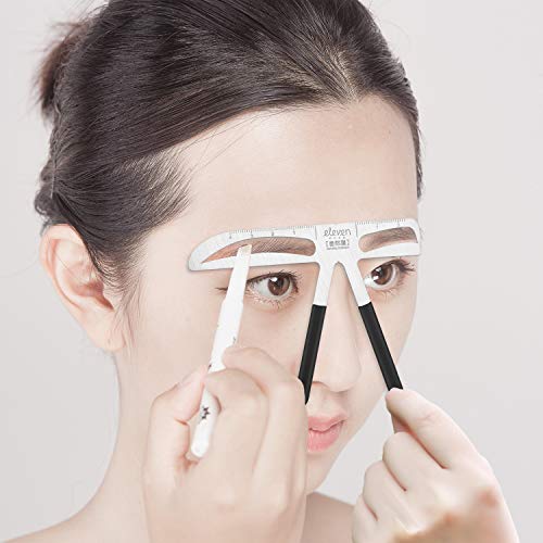 Eyebrow Stencil Ruler for Eyebrows Enhancer Grooming Stencil Shaper Ruler(8)
