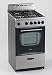 Avanti GR2013CSS Gas Range, 20", Black