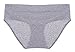 Intimate Portal Women Stay-Fit Under the Bump Maternity Panties 3-Pk Black Gray Beige L