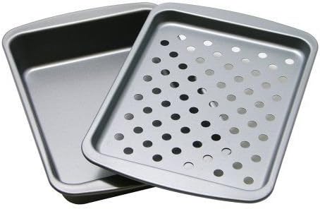 OvenStuff Non-Stick Personal Size Bake Broil and Roast Set New