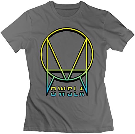 Xiwang Women's OWSLA Logo Short Sleeve Tee Shirts XL