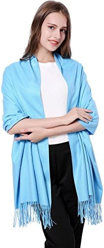 Cashmere Scarf Pashminas Wraps Shawl Super Soft and Warm 70" x 27" Scarves