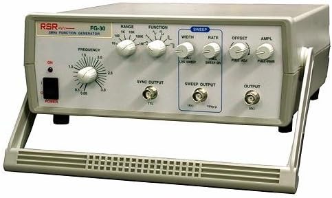 RSR Sweep Function Generator 0.5Hz ~ 3MHz Frequency Range with Six Waveform Functions