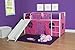 DHP Curtain Set for Fantasy Loft Bed - Pink