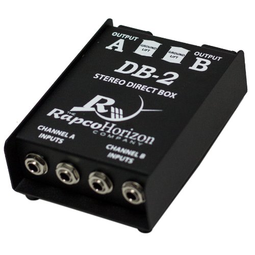 Rapco DB2 Stereo Passive Direct Box
