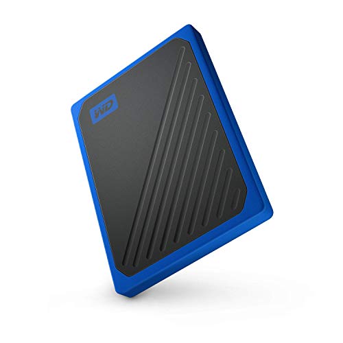 almacenamiento externo portátil wd my passport go cobalt ssd de 500 gb - wdby9y5000abt-wesn 