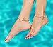 SPUNKYsoul Tropical Nassa Sea Shells Stretch Anklet in Coastal Ivory and Sandcastle Brown Beach Collection