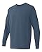 Comfort Colors - Garment-Dyed Heavyweight Long Sleeve T-Shirt - 6014 - XL - Midnight