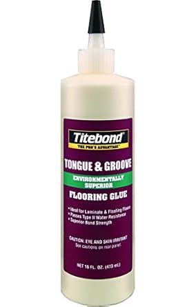 Titebond 2104 Tongue And Groove Glue Bottle 16 Oz Amazon In