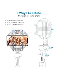 BlitzWolf - Palo de selfie para iPhone X iPhone 8 8 Plus Galaxy S9 S9 Plus Note 8 S8 S8 Plus más (Bluetooth, 35 pulgadas)