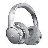 TaoTronics Active Noise Cancelling Headphones [2019 Upgrade] Bluetooth Headphones Over Ear Headphones Hi-Fi Sound Deep Bass, Quick Charge, 30 Hours Playtime for Travel Work TV PC Cellphone