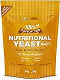 Sari Foods Natural Non-Fortified Nutritional Yeast Flakes, 8 oz.