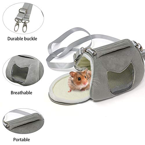 image for ASOCEA Portable Pet Carrier Outgoing Handbag with Adjustable Single Sh