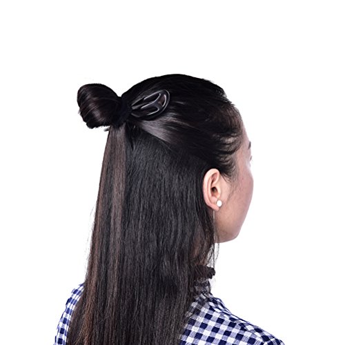 1 Pcs Handmade Carved Wood 3-Prong Hair Fork Vintage Style Hair Stick by Team-Management
