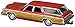 Johnny Lightning 1: 64 Mijo Exclusives - Classic Gold - 1973 Chevrolet Caprice Wagon Diecast Vehicle