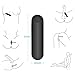 Maison-Market Bullets Massager Vibrator, Super Powerful Mini Adult Clit Stimulator for Travel, 10 Vibration Modes Waterproof Bullet Vibrator with Remote Control and USB Rechargeable for Women, Couple