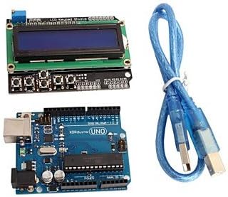 XIE UNO R3 + LCD 1602 Keypad Shield V2.0 LCD1602 Expansion Board Building Blocks for Aduino
