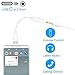 （2-Pack） USB C to 3.5mm Aux Cable USB C to 3.5mm Headphone Adapter Type C to 3.5mm Audio Adapter Type C Adapter Audio Connector for iPad Pro/Google Pixel/Pixel 2/2XL/3/Samsung/Huawei/Moto Z/Z2-White