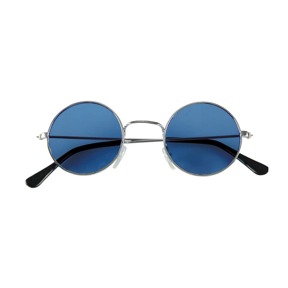 Boland BOL02592 Round Hippy Glasses for Adults
