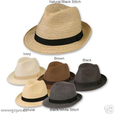 crushable mens straw hats