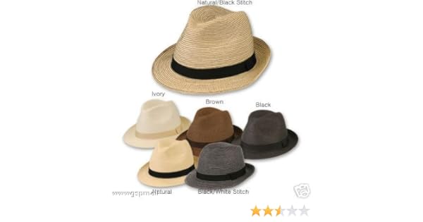crushable mens straw hats
