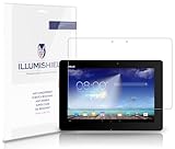 iLLumiShield - Asus Transformer Pad TF701T Screen Protector Ultra Clear HD Film with Anti-Bubble and Anti-Fingerprint - High Quality Invisible LCD Shield - Lifetime Replacement Warranty - [2-Pack]