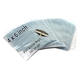 200 pcs Quality Shrink Wrap Bags 4 x 6 inch for Bath Bombs, DIY Crafts, Handmade Soaps by Mighty Gadget (R) - 100 Gauge Thickness