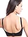 Women's Adjustable Seamless Nursing Bra Push Up Comfort Sleep Bralette,XL,3PCS/Pack(Black)