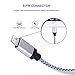 Lightning Cable, Sundix iPhone Charger Cable, 10ft Extra Long Nylon Braided Lightning to USB Charging Cord for iPhone iPod iPad Mini Air Pro (White-3Pack)